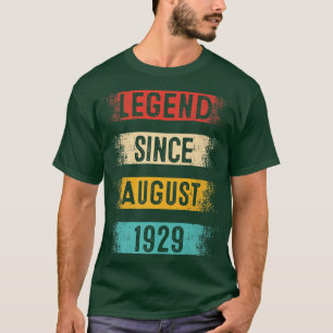 93e verjaardag, Retro Legende sinds 1 augustus T-shirt