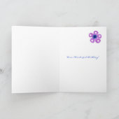 93rd Birthday Card for a Grandmother - Flowers Kaart (Binnen)