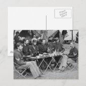 93rd New York Infantry, 1863 Briefkaart (Voorkant / Achterkant)