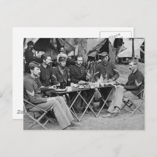 93rd New York Infantry, 1863 Briefkaart (Voorkant / Achterkant)