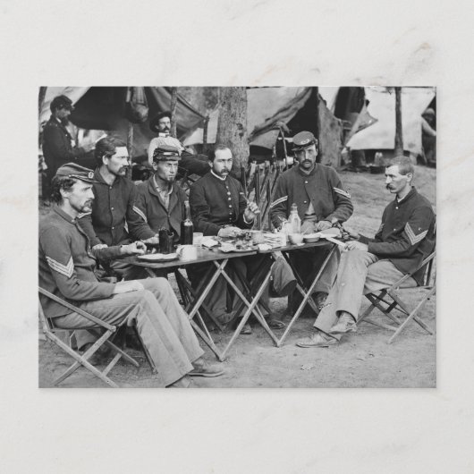 93rd New York Infantry, 1863 Briefkaart (Voorkant)