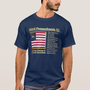 93rd Pennsylvania Volunteer Infantry (BH) T-shirt