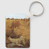 94 graden in de schaduw, Sir Lawrence Alma Tadema Sleutelhanger (Achterkant)