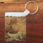 94 graden in de schaduw, Sir Lawrence Alma Tadema Sleutelhanger (Achterkant)