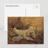 94 graden in de Shade, Sir Lawrence Alma Tadema Briefkaart (Voorkant / Achterkant)