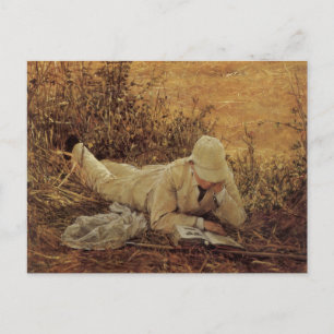 94 graden in de Shade, Sir Lawrence Alma Tadema Briefkaart