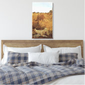 94 graden in de Shade, Sir Lawrence Alma Tadema Canvas Afdruk (Insitu (Slaapkamer))