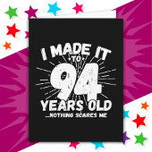 94 Jaar Oud Sarcastisch Meme Grappig 94e Verjaarda Kaart