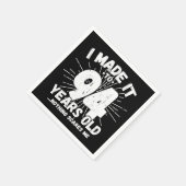 94 Jaar Oud Sarcastisch Meme Grappig 94e Verjaarda Servet (Hoek)