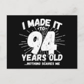 94 Jaar Oude Sarcastische Meme Leuk 94ste Verjaard Briefkaart (Voorkant)