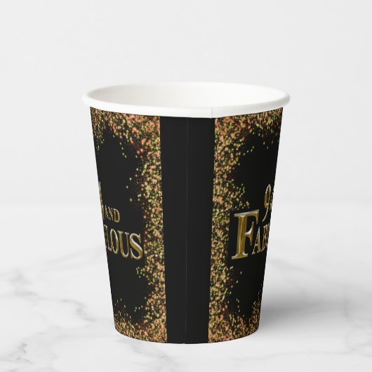 94e verjaardag papieren bekers (Rechts)