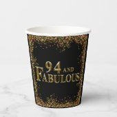 94e verjaardag papieren bekers (Voorkant)