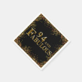 94e verjaardag servet (Hoek)