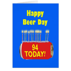 94e verjaardag van Happy Beer Day