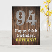 94e verjaardag: Westerne kijk op land, naam Kaart (Gele Bloem)