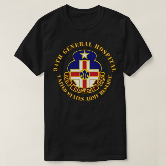 94th General Hospital TX USAR T-shirt (Design voorkant)