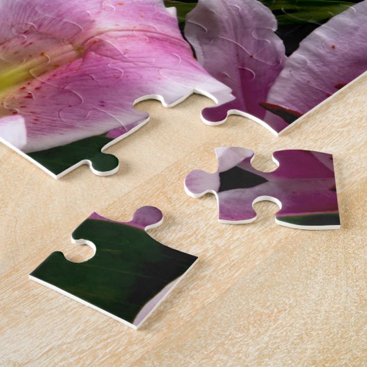 9544-Stargazer Lily Puzzel (Zijkant)