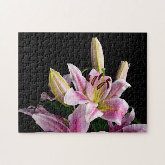 9544-Stargazer Lily Puzzel Legpuzzel (Horizontaal)