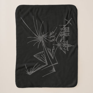 95 Abstract Tribale Tattoo Kunst Sherpa Deken
