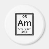 95 Americium Magneet (Voorkant)