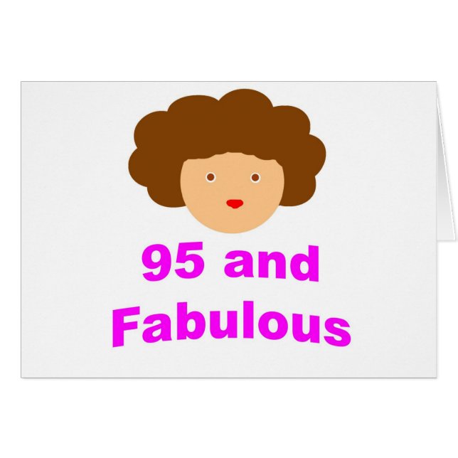 95 en geweldig (Voorkant Horizontaal)