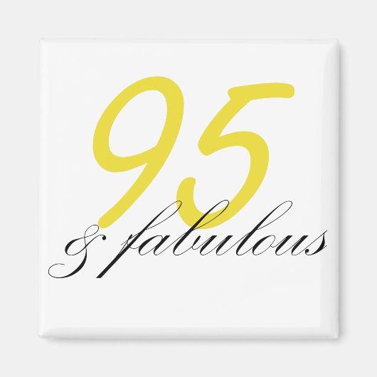95 & Fabulous Magneet (Voorkant)