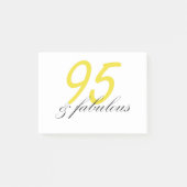 95 & Fabulous Post-it® Notes (Voorkant)
