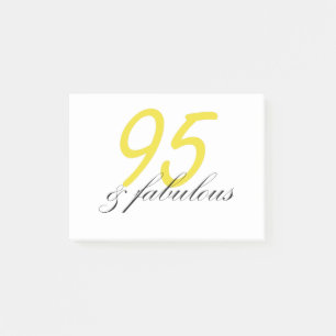 95 & Fabulous Post-it® Notes