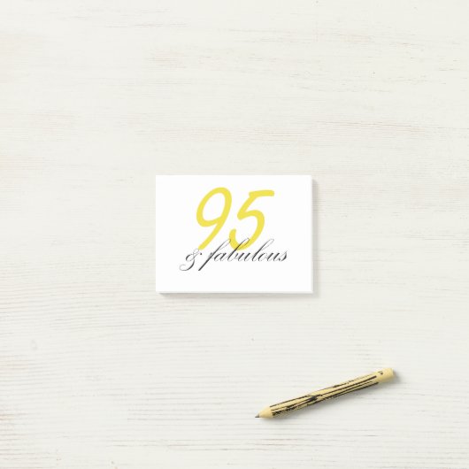 95 & Fabulous Post-it® Notes (Op bureau)