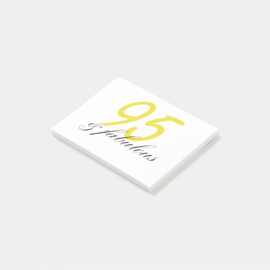 95 & Fabulous Post-it® Notes (Schuin)