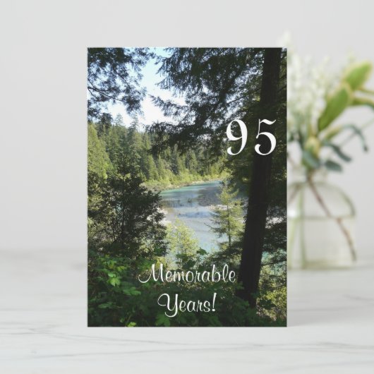 95 Herdenkingsjaar/Dag van de Dag van de Dag - Lak Kaart (Staand voorkant)