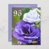 95 Herinneringsjaren!-Dag gevierd Kaart (Voorkant / Achterkant)