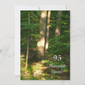 95 Herinneringsjaren/Verjaardags feestdag Kaart (Voorkant)