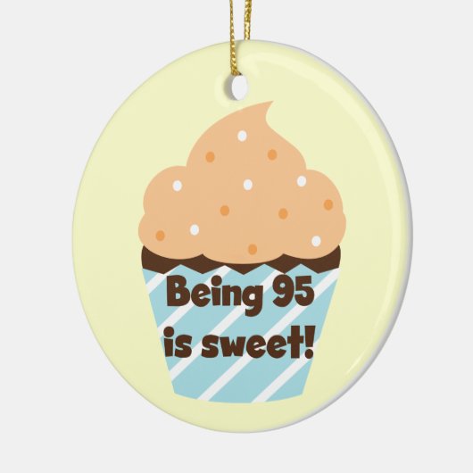 95 is Sweet Birthday T-shirts en cadeautjes Keramisch Ornament (Links)