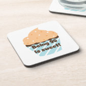 95 is Sweet Birthday T-shirts en cadeautjes Onderzetter (Linkerzijde)