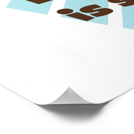 95 is Sweet Birthday T-shirts en cadeautjes Poster (Hoek)