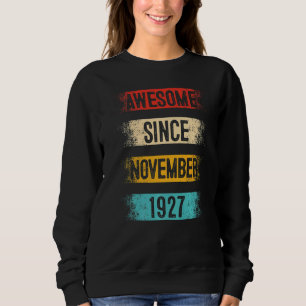 95 jaar Geweldige sinds november 1927 95e geboorte Trui