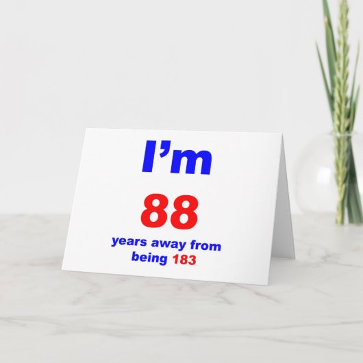 95 jaar kaart (Voorkant)
