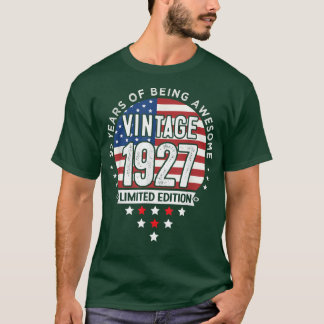 95 jaar Old Gifts  1927 Limited Edition 95t T-shirt