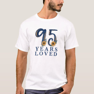 95 jaar oud Grootmoeder 95th Birthday Party 95 T-shirt