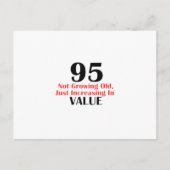 95 jaar oude design briefkaart (Voorkant)