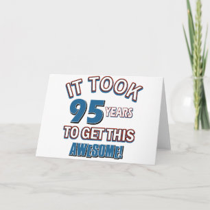 95 jaar oude design kaart