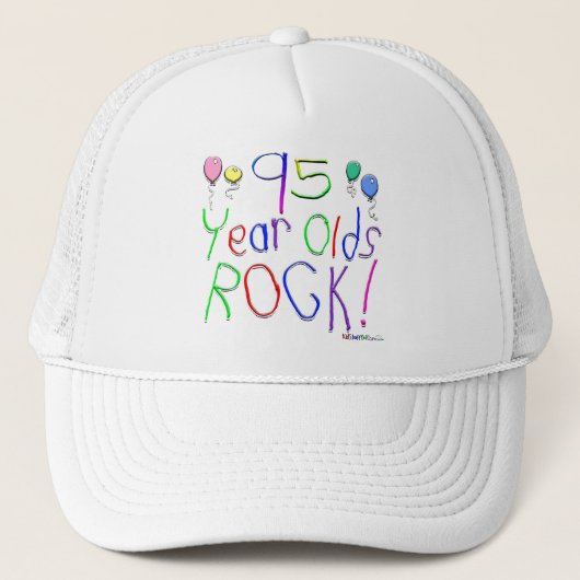 95 jaar oude rotzooi! trucker pet (Voorkant)