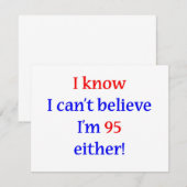 95 KAART (Voorkant / Achterkant)