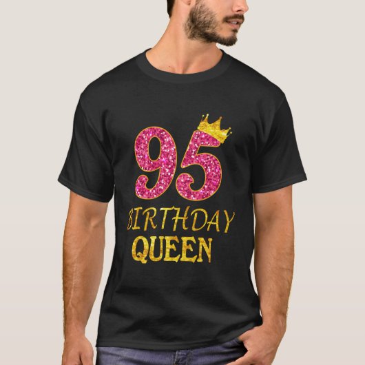 95 Koningin 95th K T-shirt (Voorkant)