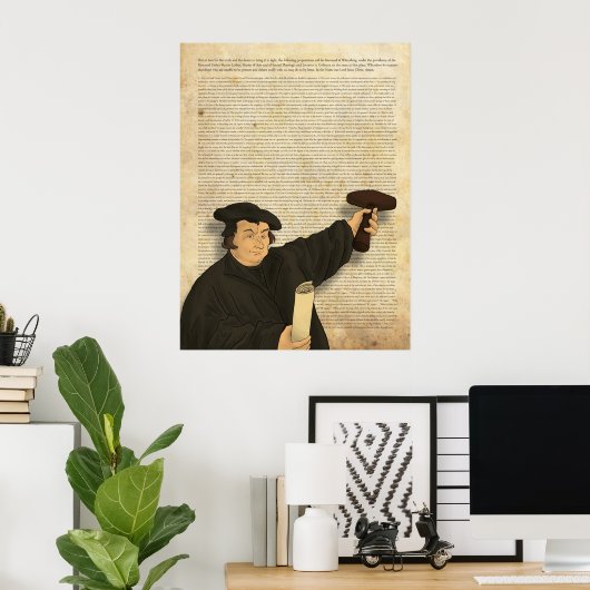 95 Theses Poster (Thuiskantoor)