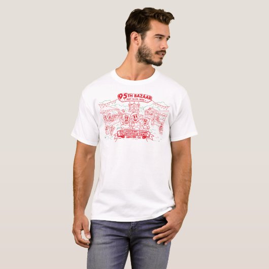 95e Bazaar T-shirt (Voorkant volledig)
