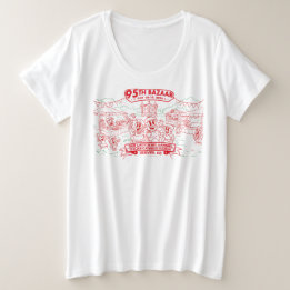 95e Bazaar Women's Grote Maat T-shirt
