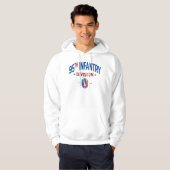 95e Infanteriedivisie "IJzeren Mannen van Metz" Hoodie (Voorkant volledig)