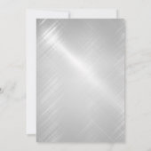 95e Mannen verjaardagsuitnodiging Kaart (Achterkant)